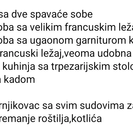 Drinski Odmor ,,mima,, 1 Apartment Perucac
