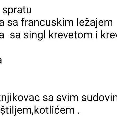 Drinski Odmor ,,mima,, 1 Apartment