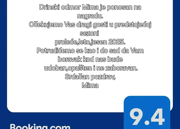 Appartement Drinski Odmor ,,mima,, 1 *